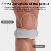 Fascia Elastica per Ginocchio Rotulea Uomo Donna Sport Tennis Pallacanestro Corsa Ciclismo Sollievo Dolore Ginocchio Supporto Tendine Rotuleo Stabilizzatore Fascia Ginocchiera