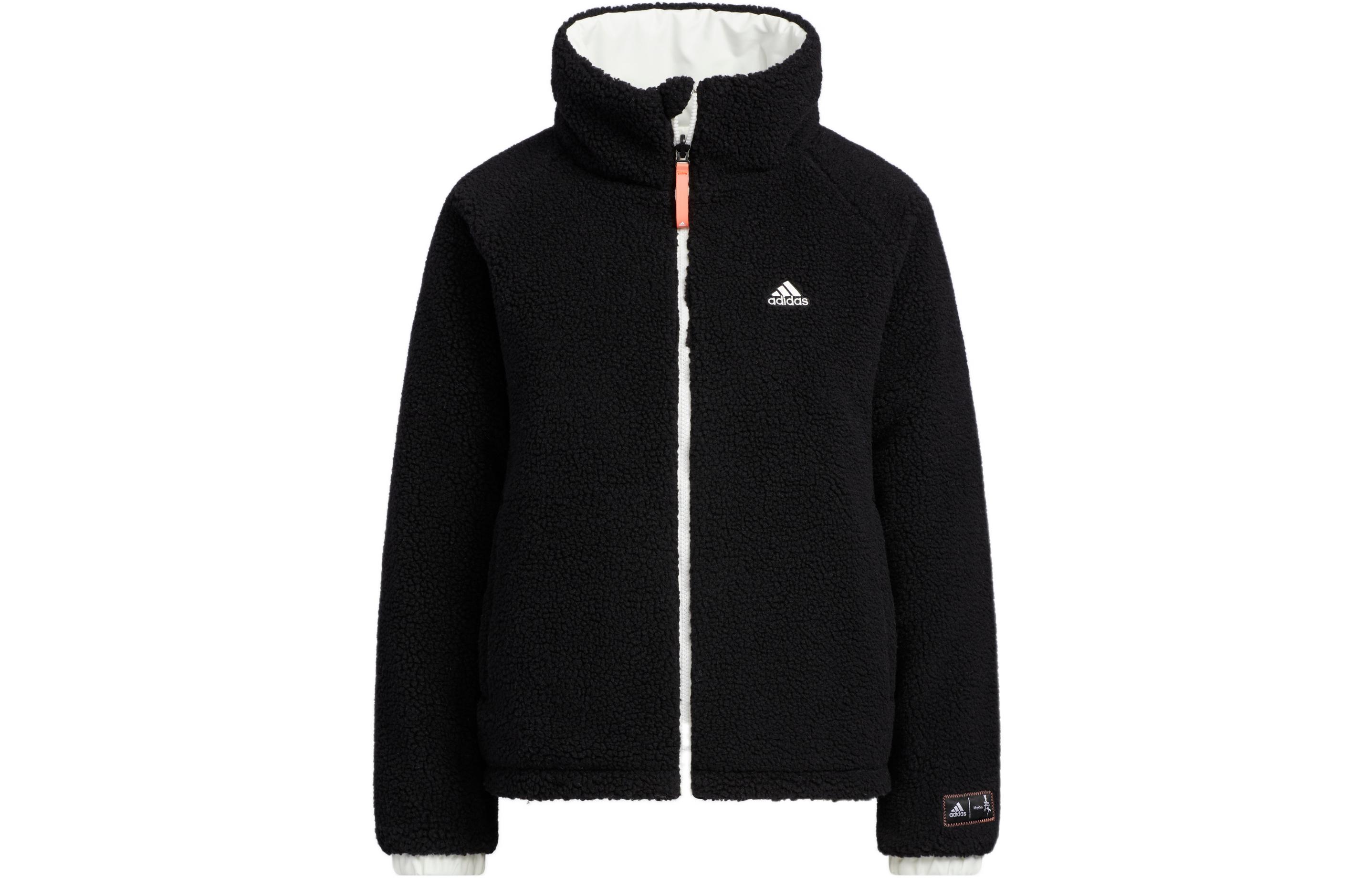 Adidas SHERPA REVERSIBLE Puffer Jacket Women s Black HY7218 XL