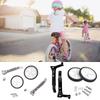 Versatile Adjustable Training Wheel Support For Children's Bikes With Sturdy Build
