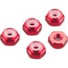 TAMIYA Mini 4WD Grade-Up Part 2mm Aluminum Lock Nut Red (5pcs) 15493