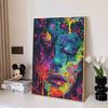 Creative Diamond Painting Kit for Adults DIY Psychedelic Face Rhinestone Picture Canvas for Leisure Craft Wall Art and Gift Making Fun Set