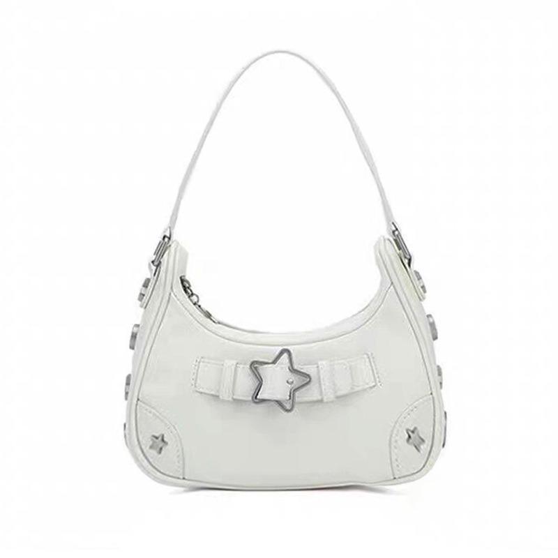 Casual Crescent Bag New Versatile Casual Fashion Shoulder Bag Star Spice Girl Underarm Bag Women