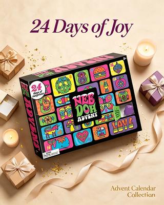Hot Needoh Adventskalender 24 Dagar Nedräkning År Familj Vänner Blind Box Fest Squishy Klämleksak Stresslindring