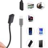 6 In 1 USB C Charging Cable Wire Line, Multi Port Adapter Cord Wire for Smartphones Tablets and More 50cm Length