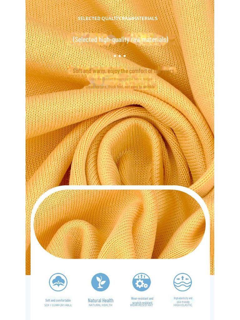 300g Heavyweight Combed Cotton Double Yarn T-Shirt Fabric - Smooth, Trendy, Pure Cotton Sweat Cloth