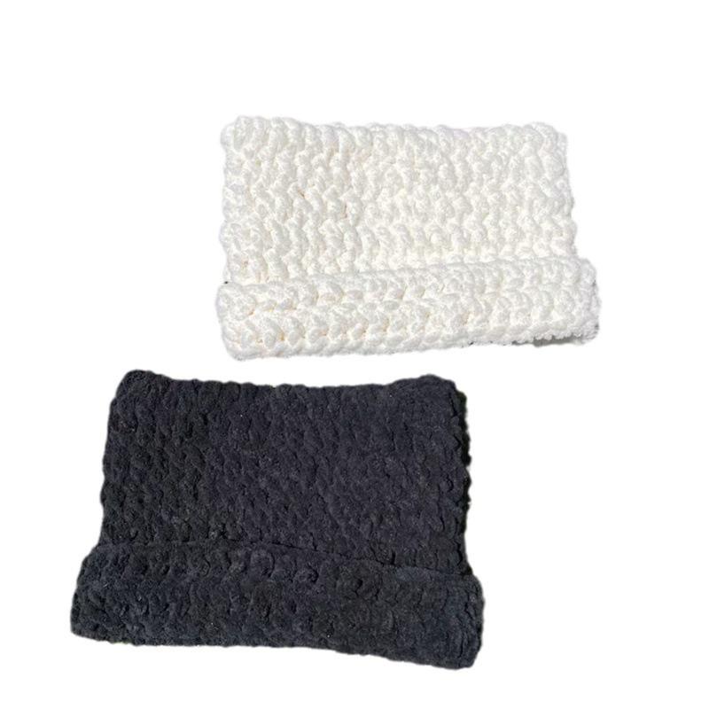 New Hand-crocheted Pride Bandana Personalized Fashion Striped Lace Headscarf