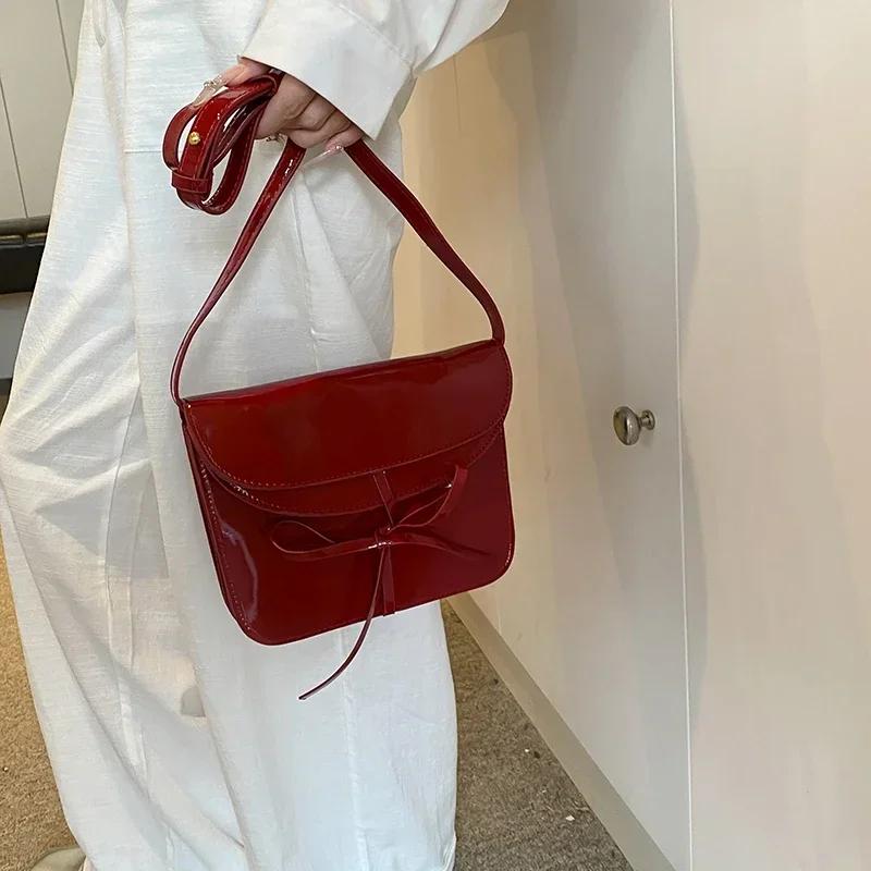 

Яркие однотонные сумки-седла из искусственной кожи для женщин в стиле ретро, компактные, очень классные сумки через плечо