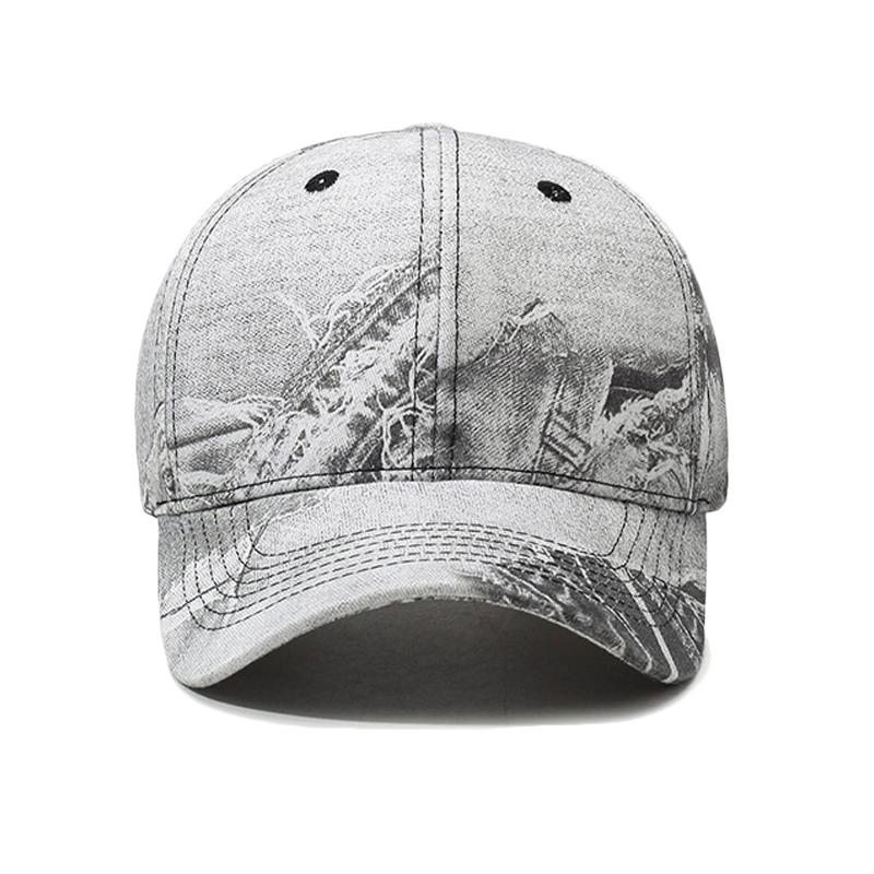 Four Seasons Baseballkappe Herren Damen Sonnenschutz Graffiti-Print Kappe