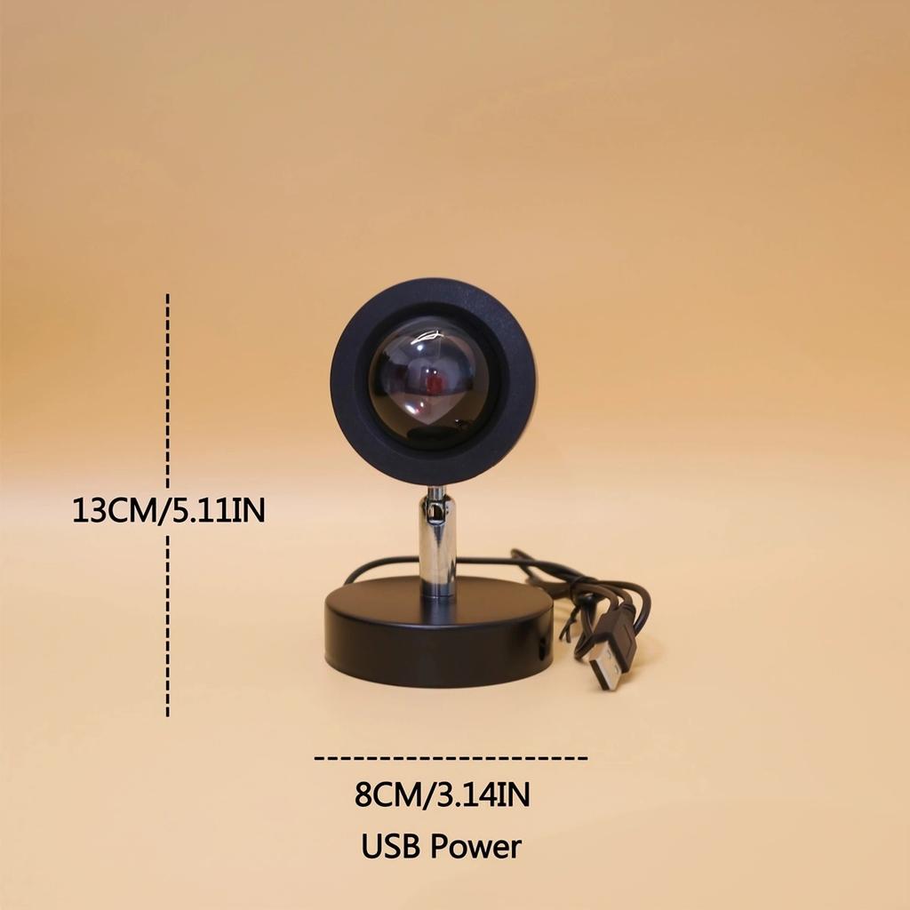 1 Piece Romantic Heart-Shaped LED Projector Light USB Powered Photography Background Party Bedroom Decor Ideal Valentine's Day