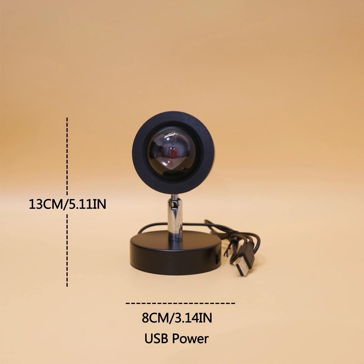 1 Piece Romantic Heart-Shaped LED Projector Light USB Powered Photography Background Party Bedroom Decor Ideal Valentine s Day black