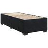 Box Spring Bed with Mattress Black 80 x 200 cm Velvet