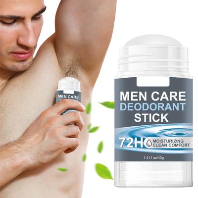 Barra Antitranspirante para Hombre, Hidratante, Limpio y Cómodo, Reduce la Fricción en la Ingle, Frescura Duradera