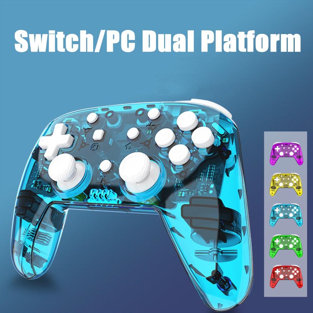 Wireless Bluetooth Vibrations Motion Sensing Game Controller for Switch PRO
