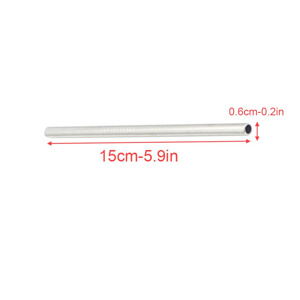 Stainless Steel Straws Metal Straw Bendy Straight Practical Bar Accessories Travel Utensils Dinner for Beverage Water