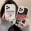 Famous Bruno Mars The Romantic Leather Phone Case For IPhone 15 14 13 Pro Max 12 11 16 Plus Phone Cover