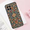 Persian Carpet Floral Pattern Case For Samsung Galaxy M13 M53 M16 M36 M56 M06 M52 M32 M12 M54 M34 M14 M35 M55 M15 M11 M31