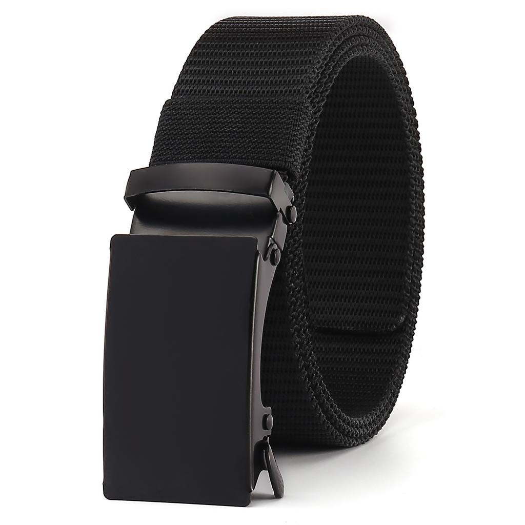 Canvas Belt Male Youth Student Automatic Buckle Casual Men'S Belt Nylon Braided Belt