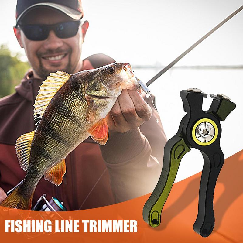 Fishing Wire Shear Mini Fishing Equipment Portable Scissor Fishing Gear Non-Slip Handle Multifunctional Tool For Hiking Outdoor