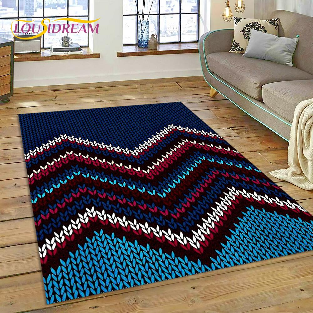 Bohemia Nordic Celts Turkish Series Carpet Rug for Home Living Room Bedroom Sofa Doormat Decor,kid Area Rug Non-slip Floor Mat