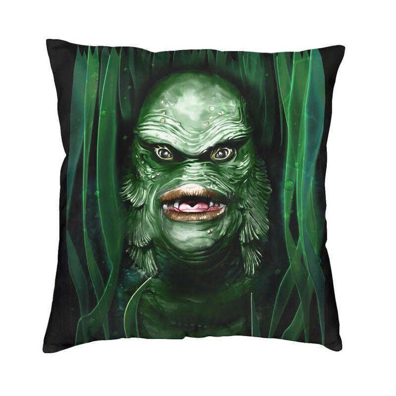 Creature From The Black Lagoon Pillow Case xcm Decorative Comedy Horror Movie Nordic Cushion Cover Velvet Pillowcase