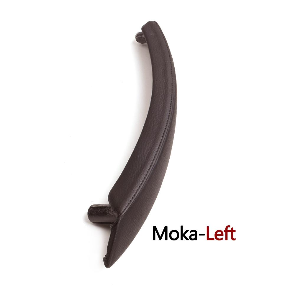 Left Right Interior Passenger Door Pull Handle Leather Outer Cover For BMW X5 X6 E70 E71 E72 2007-2014