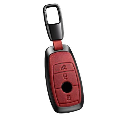 Key Fob Cover Leather Car Key Holder Compatible with A B C E G