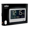 Braun Digital Wall White Clock/Table Clock, BC14W,