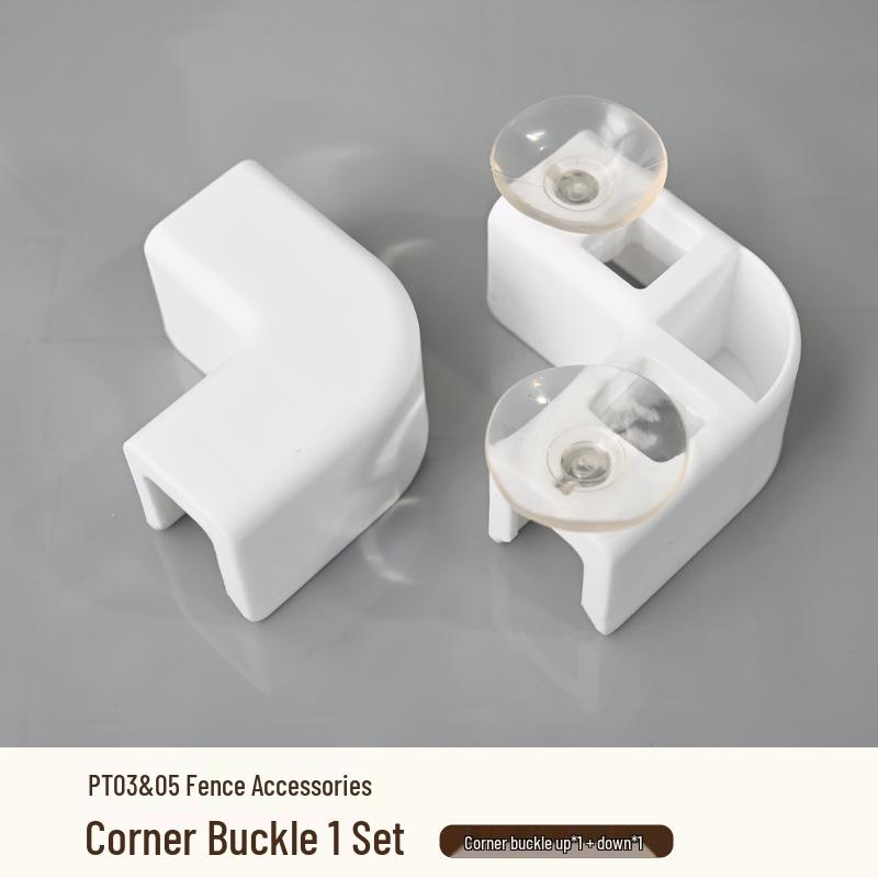 Acrylic Transparent Pet Fence: Indoor Barrier for Small Dogs [Single/Accessories/Combo]