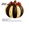 Saisonale Feiertags-Schreibtischdekoration Herbstkürbis-Deko, Herbsternte Harzfigurine, Vintage Atmosphärische Requisiten Tischdekoration für Halloween Thanksgiving
