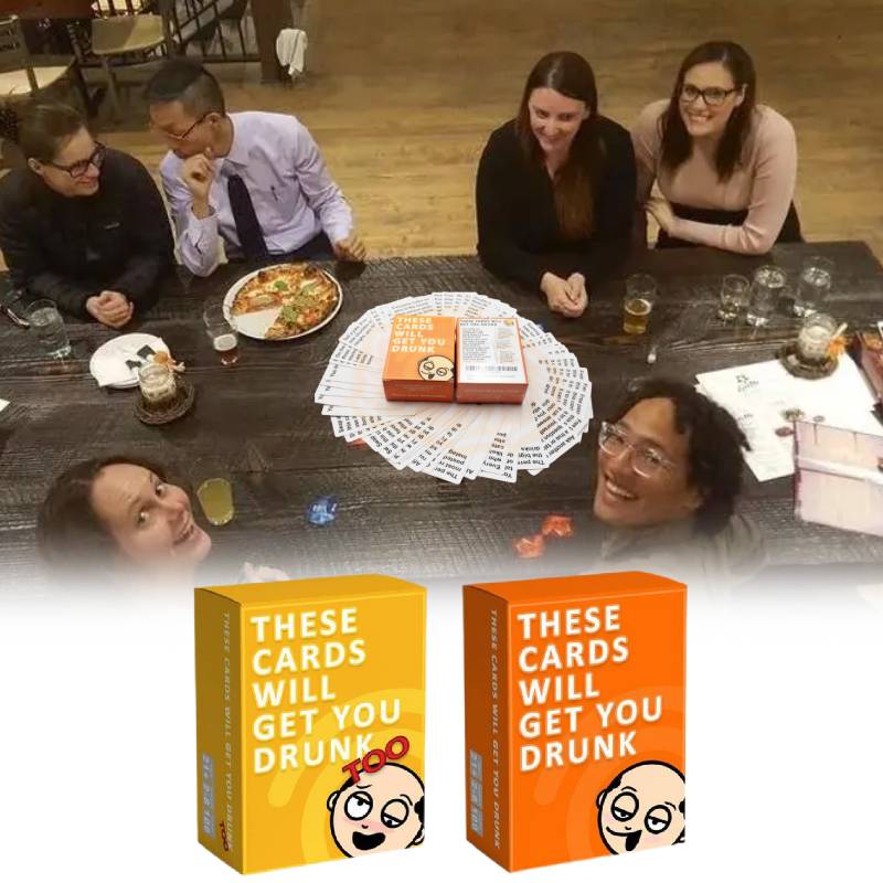 These Will Cards Get You Drunk Fun Family Adult Drinking Table Game For Parties