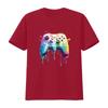 Gamer Video Game Colorful Lover T Shirt vintage Washed Breathable Top For Everyday Wear Soft Casual Stylish homme Unisex