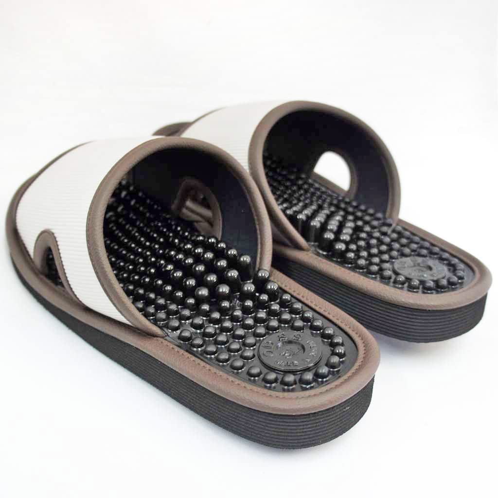 Kobo Slippers by Leure Healthy Size Up to Made in Foot Pressure Gray [Hakihaki - CREO] Sandals, 3L, 28.5cm, Jumbo, Japan, Points,
