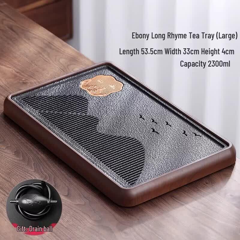 Melamine Rectangular Double Layer Tea Tray