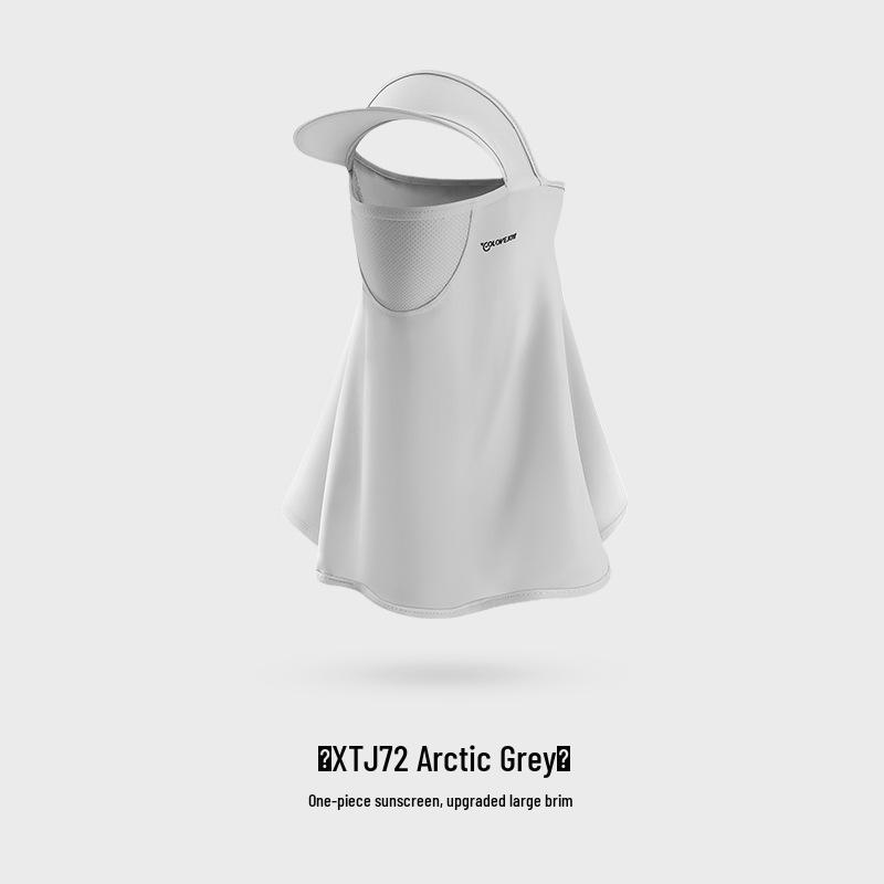 Women's Summer Ice Silk Sun Mask: Outdoor Golf, Sports, Cycling Face Protection Headscarf Veil (XTJ72)