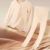 Tops Pants Women Thermal Underwear Lingerie Warmth Long Underwear Thermal Clothes Set  Undershirt