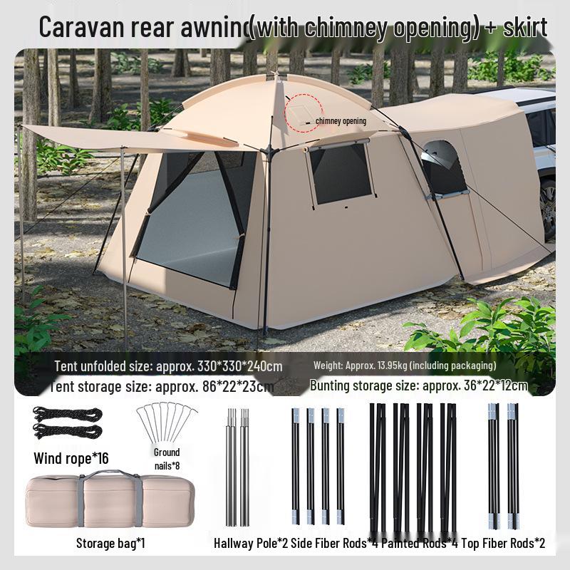 Tente de camping ombragée en maille d'extérieur avec répulsif anti-moustiques et abri rafraîchissant