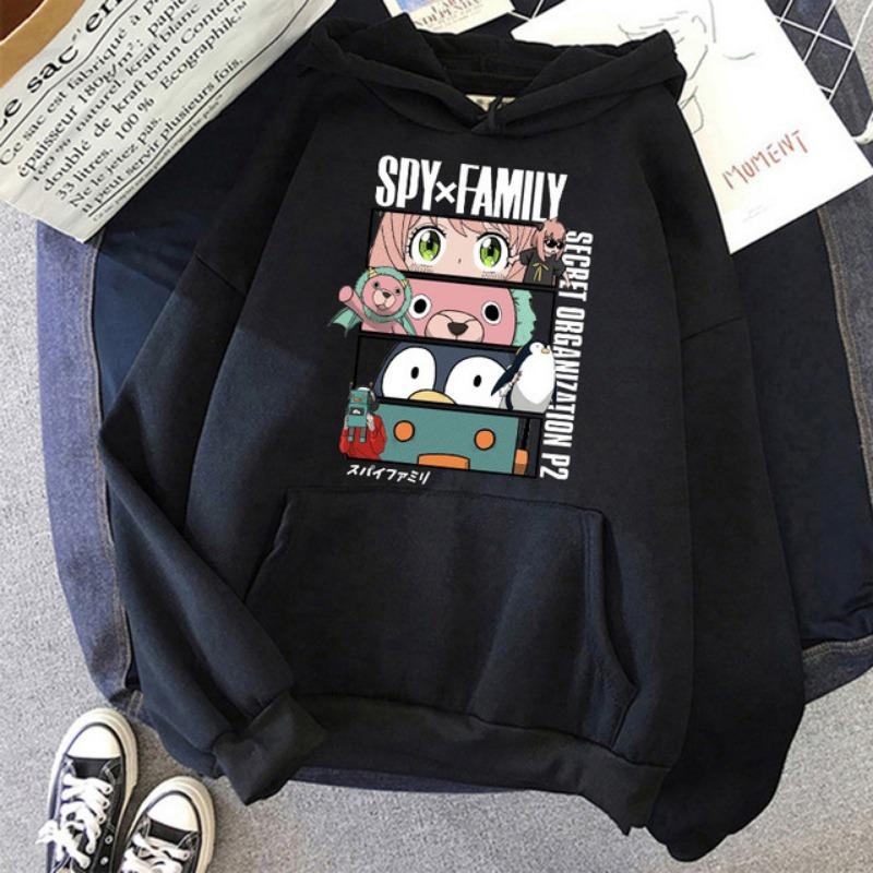 

Новый свитер с принтом аниме-мультфильма для девочек, женский корейский вариант, свитер в стиле колледжа с капюшоном 4XL