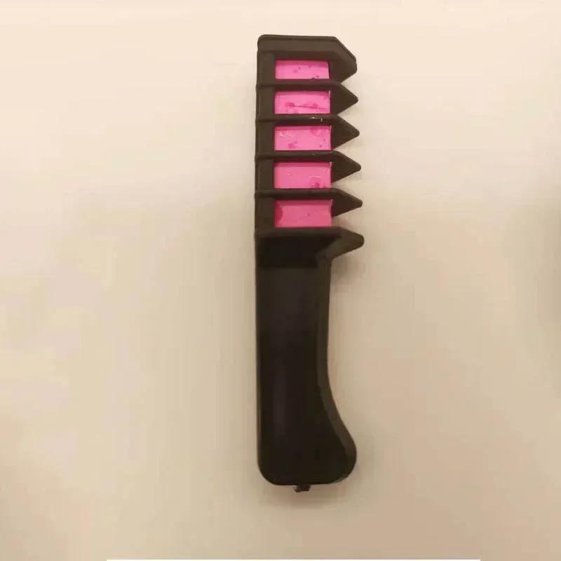 6/1pcs Hair Color Chalk Temporary Hairs Dye To Cover Gray Hair Girl Coloring Comb Disposable Hair Mascara Women Coloring Brush