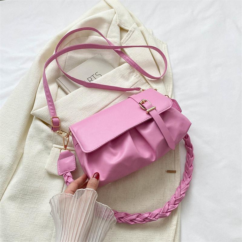 Trendy Summer Crossbody Bag 2023 Elegant Fashion Street Style Pu Leather Shoulder Bag