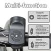 Campanello elettrico per bicicletta Campanello di ricarica USB per bici MTB Anello di sicurezza per avvertimento per mountain bike Campanello impermeabile Accessori per ciclismo