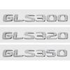 Car Digital Alphabet Trunk Emblem Badge Decal for Mercedes Benz GLS200 GLS250 GLS260 GLS300 GLS320 GLS350 GLS500 GLS550 GLS600
