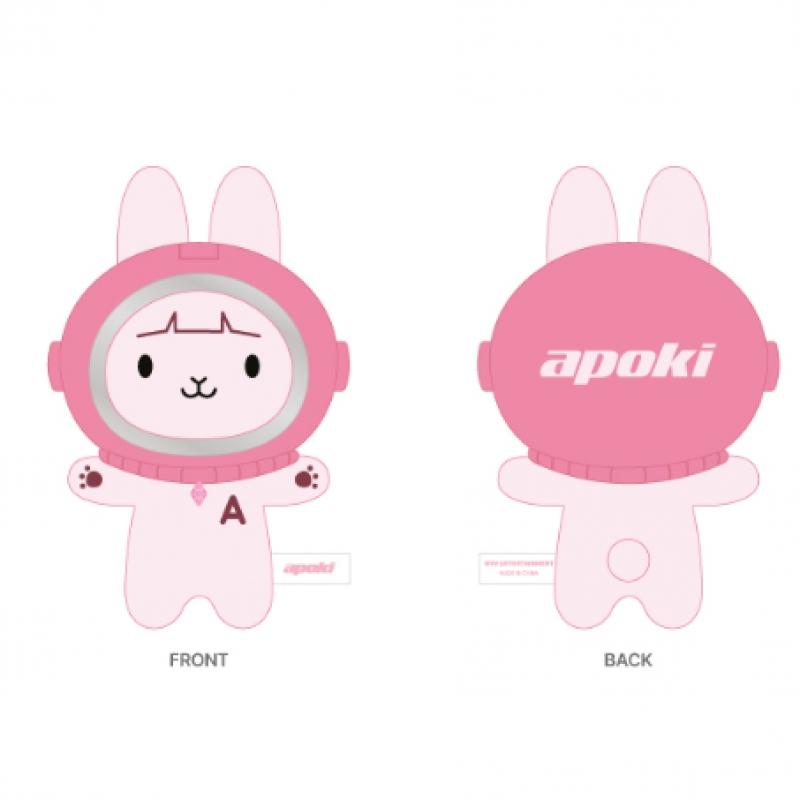 Apoki 07 Porte-clés Poupée en Peluche 2024 Apoki Boutique Éphémère MD Officiel