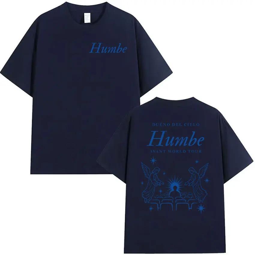 Humbe Dueno Del Cielo 2026 Tour Graphic TShirt Unisex Fashion Short Sleeve TShirt 100 Cotton Streetwear Tshirts