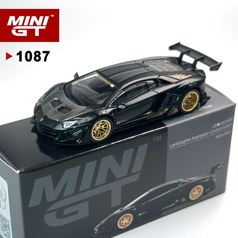 MINIGT 1:64 Porsche McLaren Lamborghini BMW Abarth Alloy Car Model 977 1052 1046 996 870 886 985 789 740 967 1053 1081 1055 1083