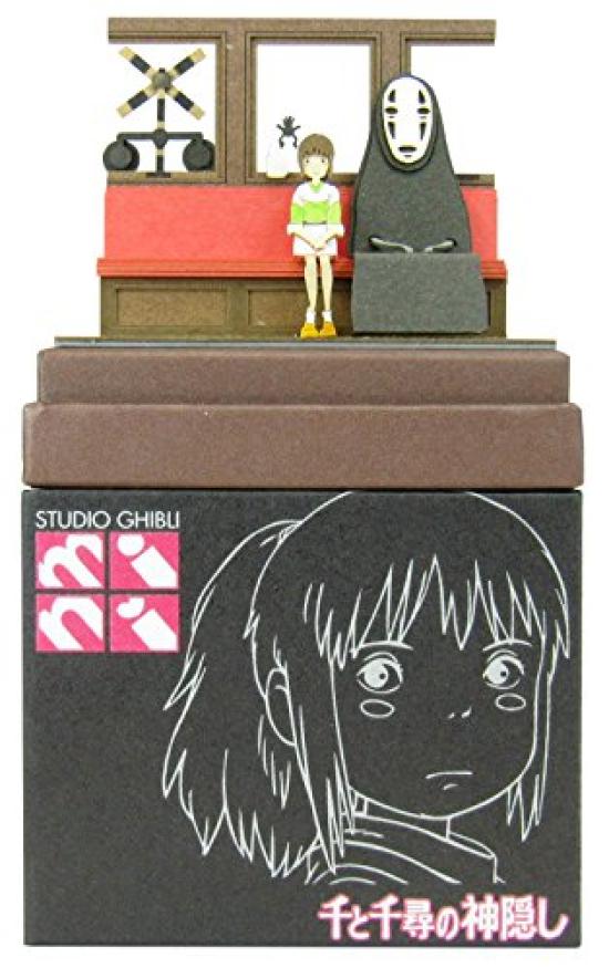 Sankei Studio Ghibli Mini Spirited Away Kustjärnväg Pappershantverk Icke-skala MP07-15