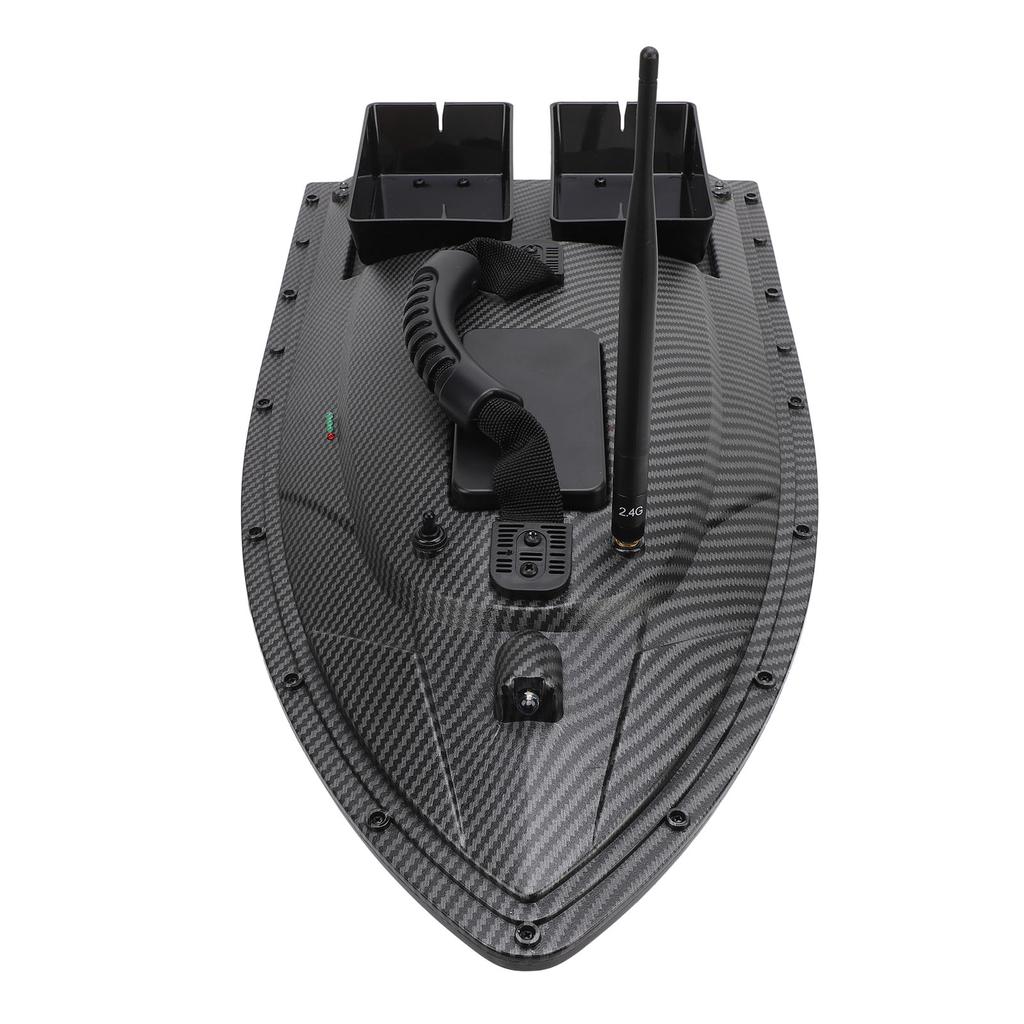 RC Fishing Bait Boat 500m Dual Motor GPS Auto Return RC Fish Lure Boat with Night Light LCD Remote Control for Pools