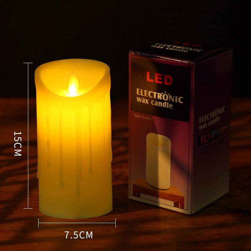 Cross-Border LED Candle Lights for Home, Weddings, and National Day Decor