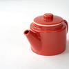 Hasami ware Common 500 with super stainless steel tea 13874 teapot, Pot, ml, red, strainer,