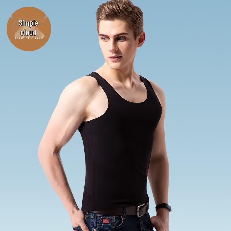 Jianyun Men s Modal Seamless Athletic Tank Top XL