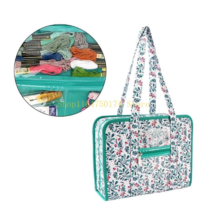 Sewing Thread Organizers Bag Multiple Pocket Designs for Embroidery Supplies top sale